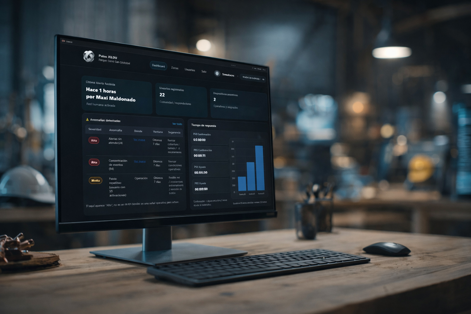 Pulso JELDU en operación minera